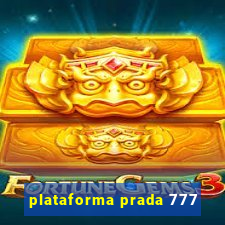 plataforma prada 777